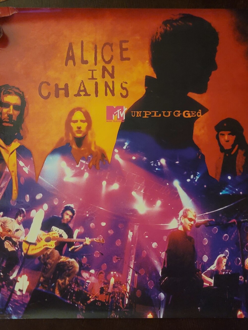 Alice in Chains MTV Unplugged Poster - Vintage
